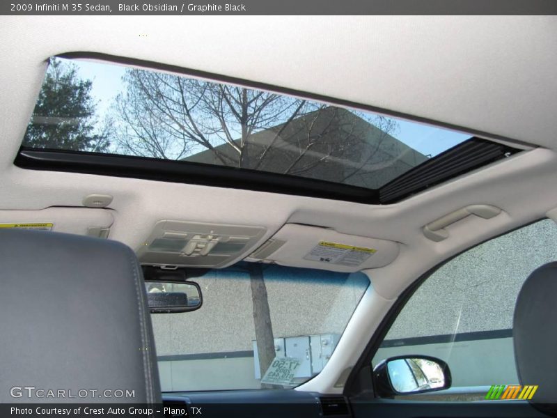 Black Obsidian / Graphite Black 2009 Infiniti M 35 Sedan