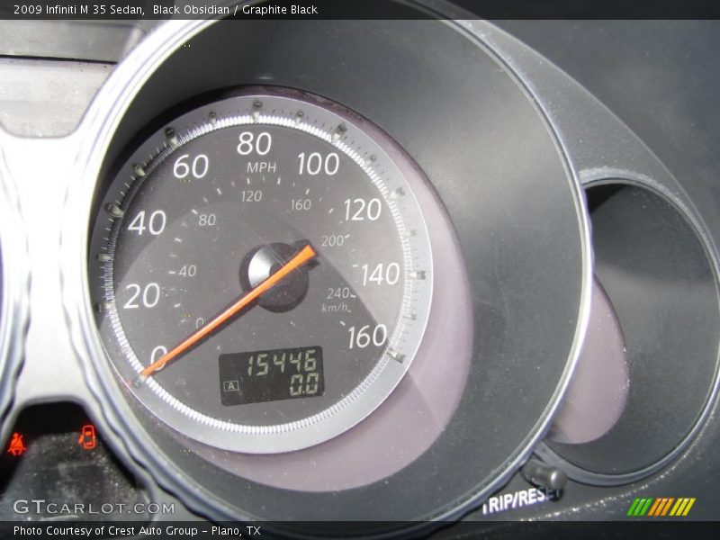 Black Obsidian / Graphite Black 2009 Infiniti M 35 Sedan