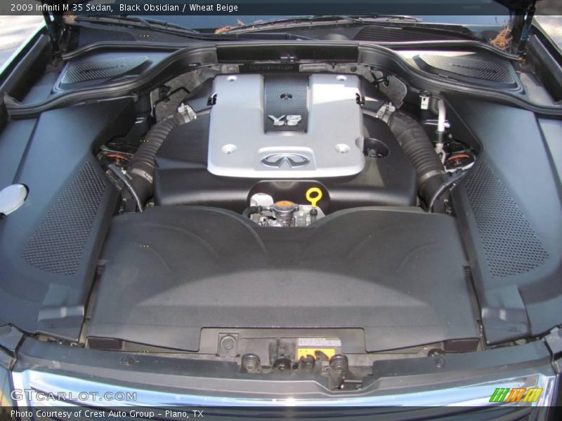 Black Obsidian / Wheat Beige 2009 Infiniti M 35 Sedan
