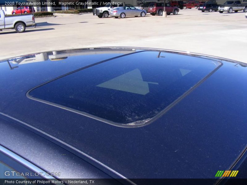 Magnetic Gray Metallic / Ivory Beige 2008 Toyota Avalon Limited