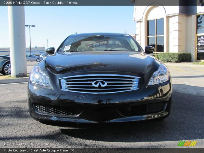 Black Obsidian / Wheat 2008 Infiniti G 37 Coupe