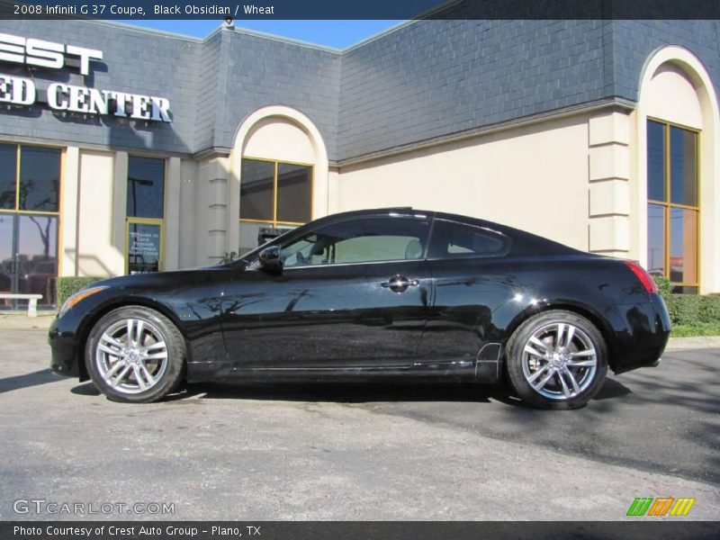 Black Obsidian / Wheat 2008 Infiniti G 37 Coupe