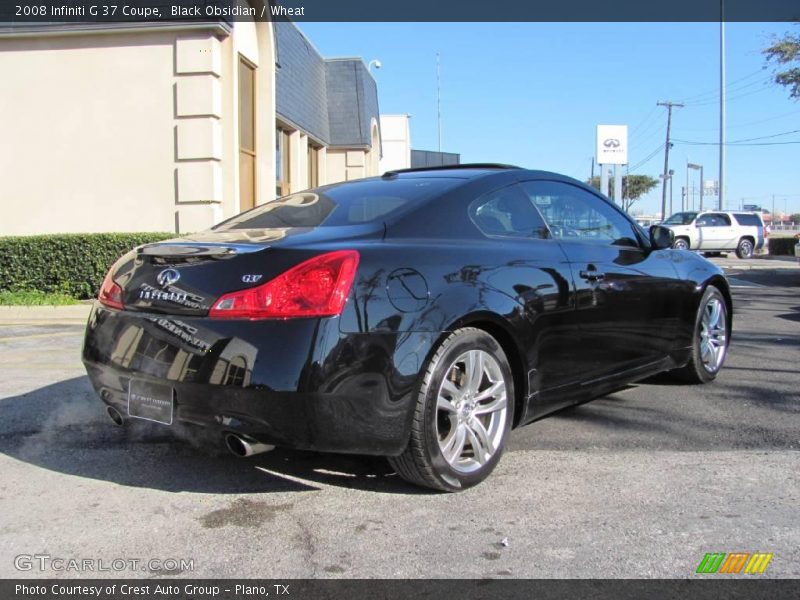 Black Obsidian / Wheat 2008 Infiniti G 37 Coupe