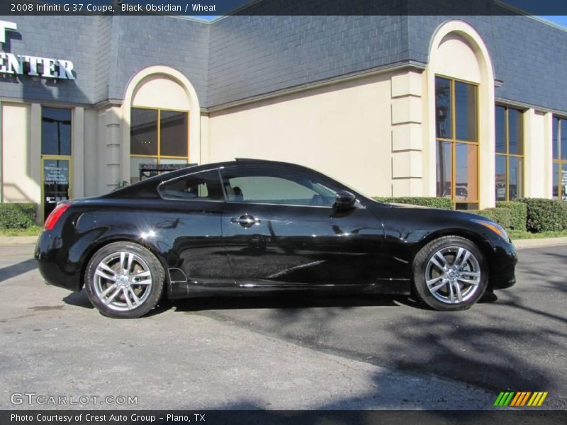 Black Obsidian / Wheat 2008 Infiniti G 37 Coupe