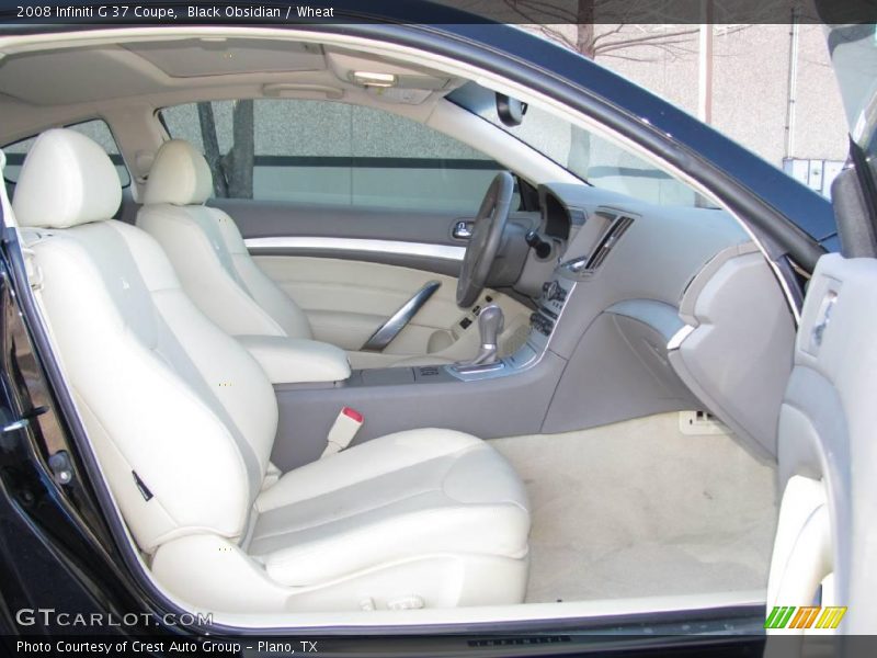 Black Obsidian / Wheat 2008 Infiniti G 37 Coupe