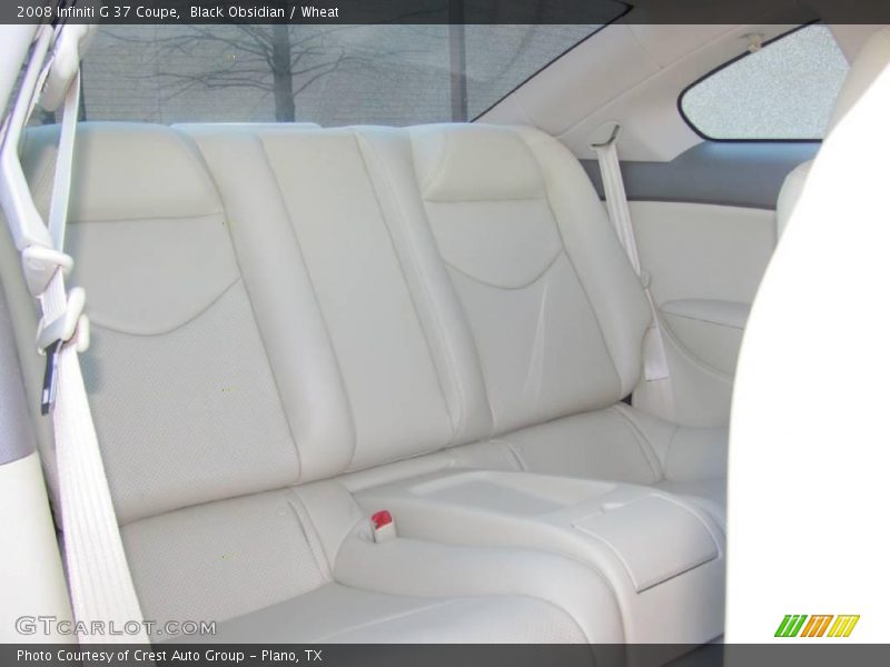 Black Obsidian / Wheat 2008 Infiniti G 37 Coupe