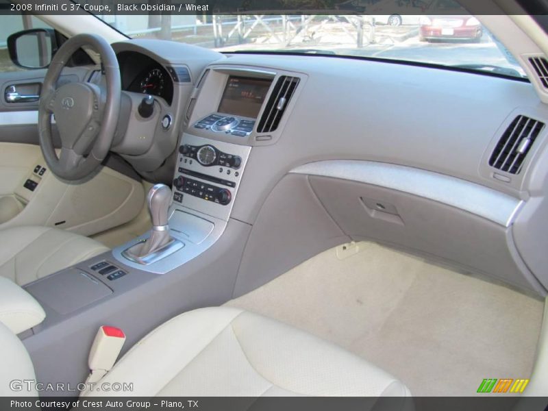 Black Obsidian / Wheat 2008 Infiniti G 37 Coupe