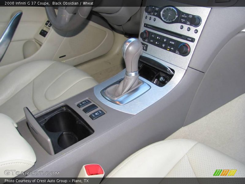 Black Obsidian / Wheat 2008 Infiniti G 37 Coupe
