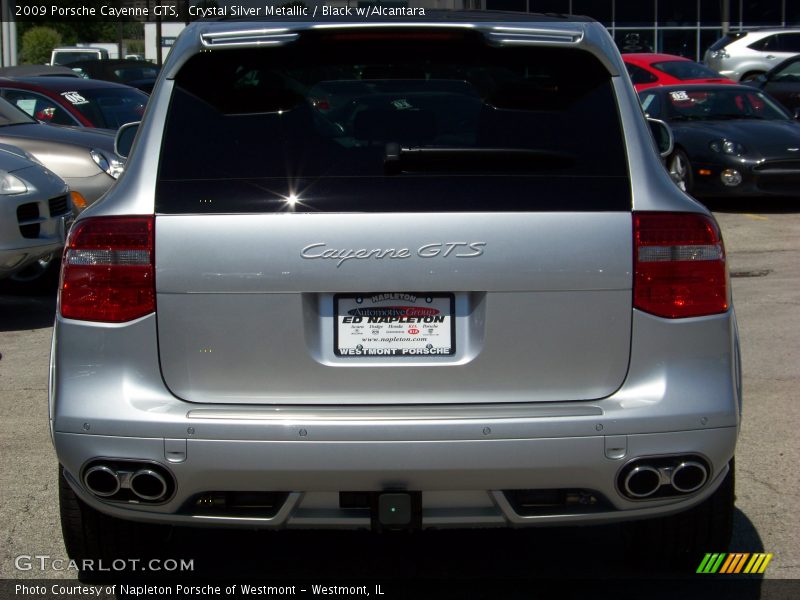 Crystal Silver Metallic / Black w/Alcantara 2009 Porsche Cayenne GTS