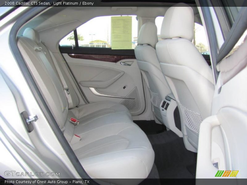 Light Platinum / Ebony 2008 Cadillac CTS Sedan