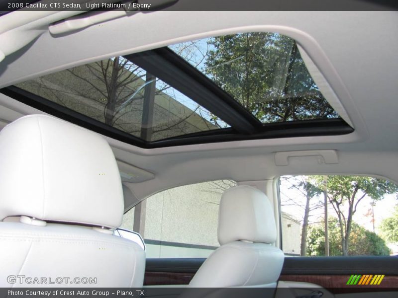 Light Platinum / Ebony 2008 Cadillac CTS Sedan