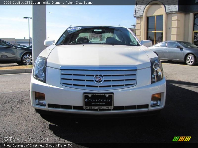 White Diamond / Light Gray/Ebony 2006 Cadillac CTS Sedan