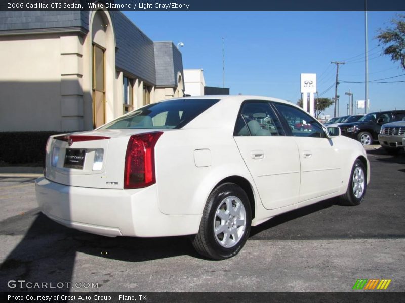 White Diamond / Light Gray/Ebony 2006 Cadillac CTS Sedan