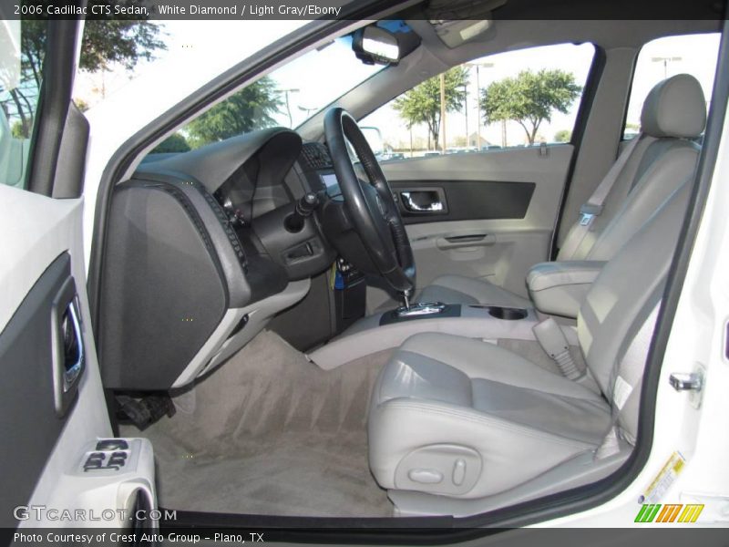 White Diamond / Light Gray/Ebony 2006 Cadillac CTS Sedan