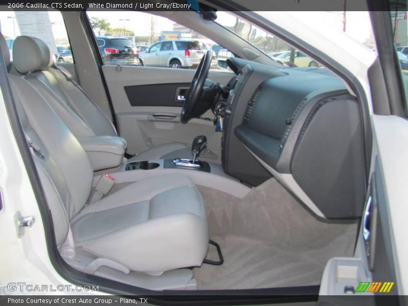 White Diamond / Light Gray/Ebony 2006 Cadillac CTS Sedan