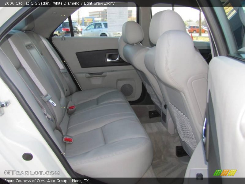 White Diamond / Light Gray/Ebony 2006 Cadillac CTS Sedan