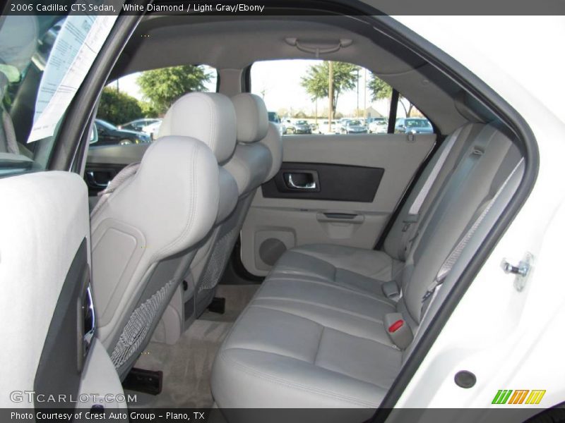 White Diamond / Light Gray/Ebony 2006 Cadillac CTS Sedan