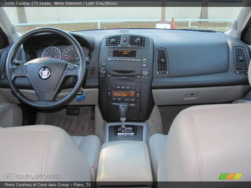 White Diamond / Light Gray/Ebony 2006 Cadillac CTS Sedan