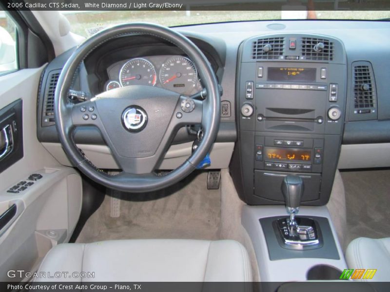 White Diamond / Light Gray/Ebony 2006 Cadillac CTS Sedan