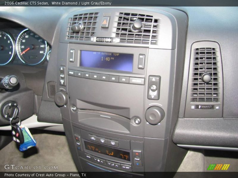 White Diamond / Light Gray/Ebony 2006 Cadillac CTS Sedan