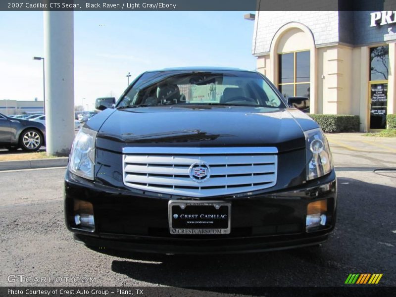 Black Raven / Light Gray/Ebony 2007 Cadillac CTS Sedan