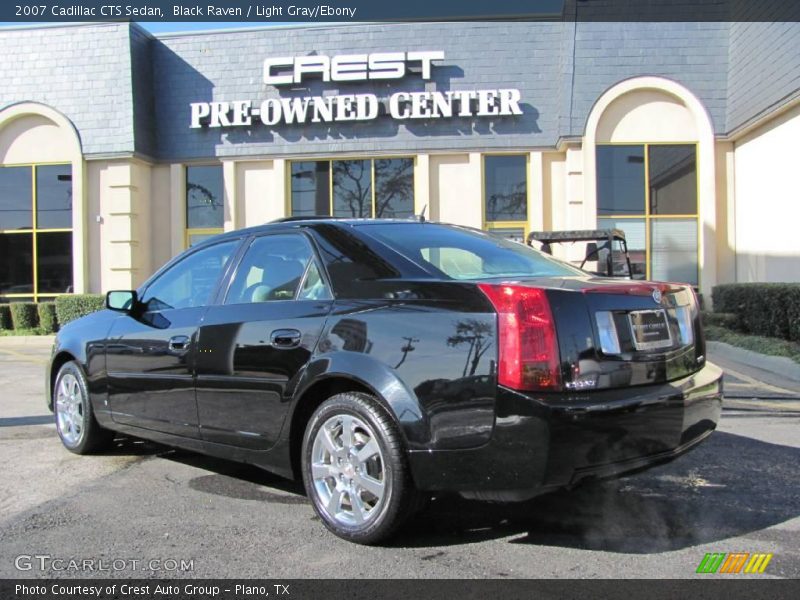 Black Raven / Light Gray/Ebony 2007 Cadillac CTS Sedan