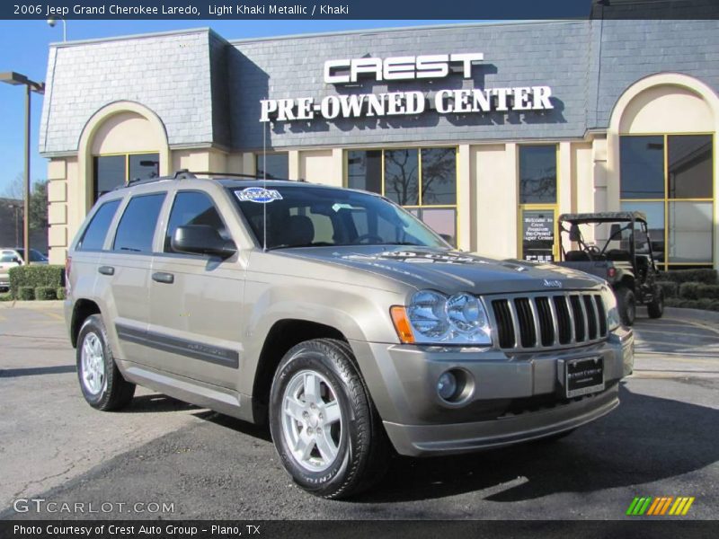 Light Khaki Metallic / Khaki 2006 Jeep Grand Cherokee Laredo