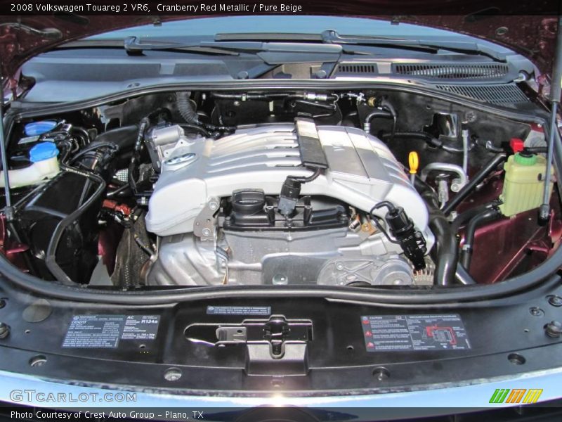 Cranberry Red Metallic / Pure Beige 2008 Volkswagen Touareg 2 VR6