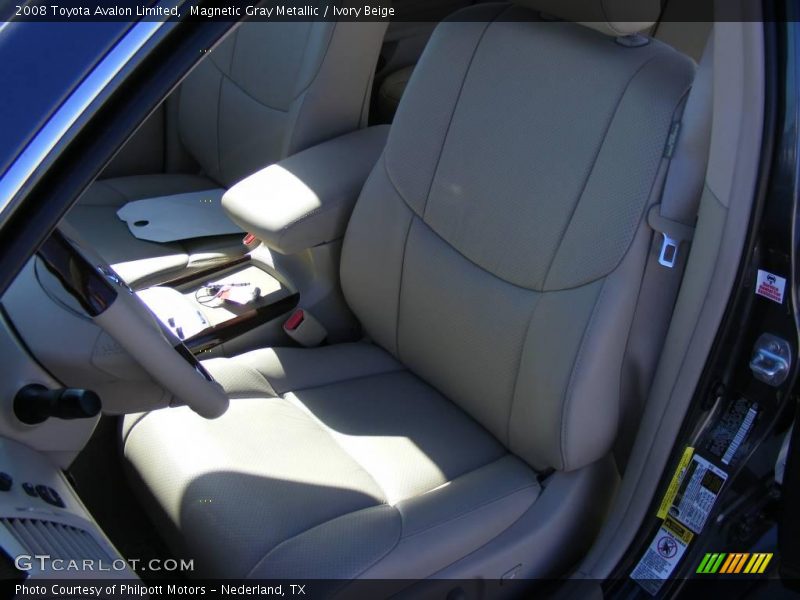 Magnetic Gray Metallic / Ivory Beige 2008 Toyota Avalon Limited