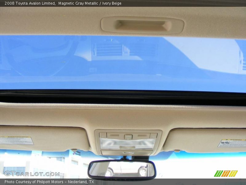 Magnetic Gray Metallic / Ivory Beige 2008 Toyota Avalon Limited
