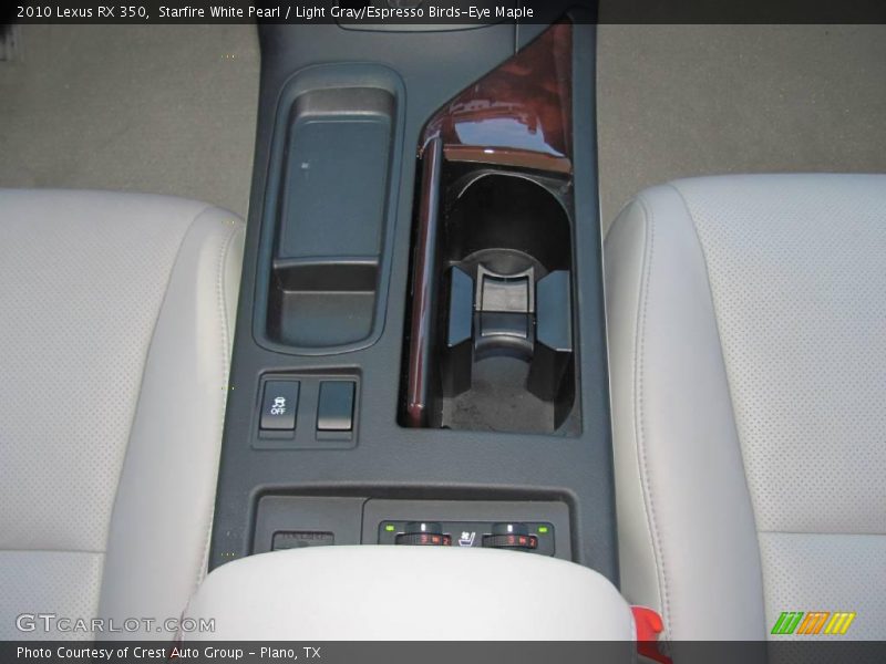 Starfire White Pearl / Light Gray/Espresso Birds-Eye Maple 2010 Lexus RX 350