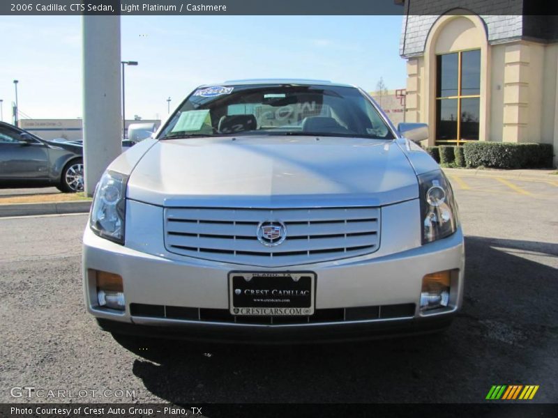 Light Platinum / Cashmere 2006 Cadillac CTS Sedan