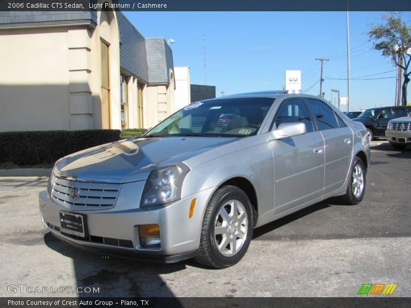 Light Platinum / Cashmere 2006 Cadillac CTS Sedan