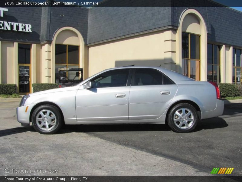 Light Platinum / Cashmere 2006 Cadillac CTS Sedan