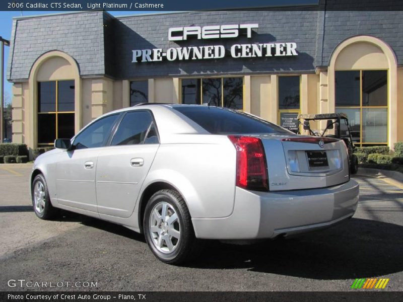 Light Platinum / Cashmere 2006 Cadillac CTS Sedan
