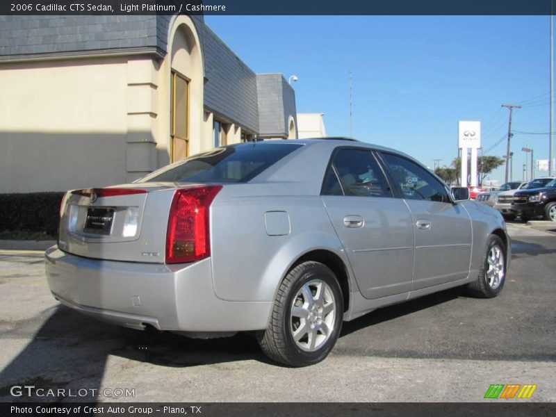 Light Platinum / Cashmere 2006 Cadillac CTS Sedan