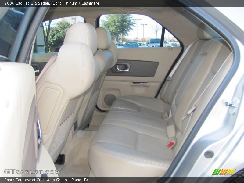 Light Platinum / Cashmere 2006 Cadillac CTS Sedan