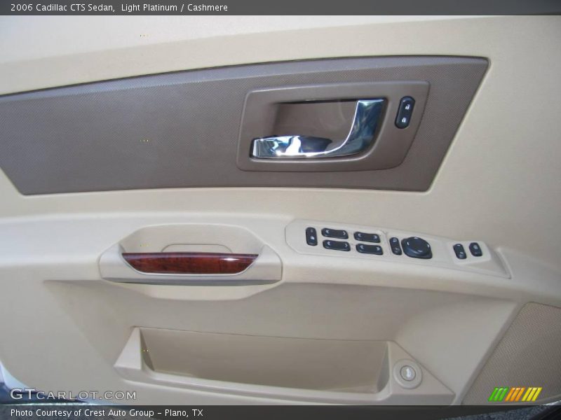 Light Platinum / Cashmere 2006 Cadillac CTS Sedan