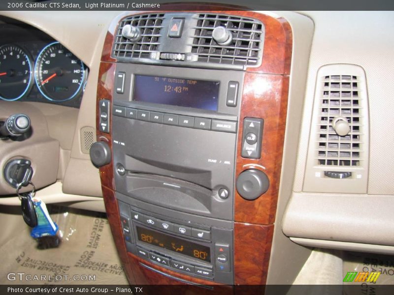 Light Platinum / Cashmere 2006 Cadillac CTS Sedan