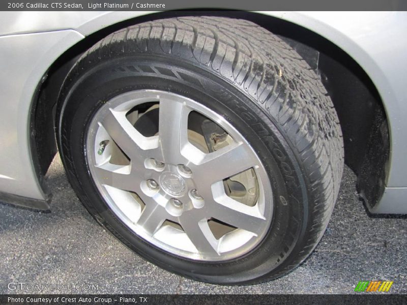 Light Platinum / Cashmere 2006 Cadillac CTS Sedan