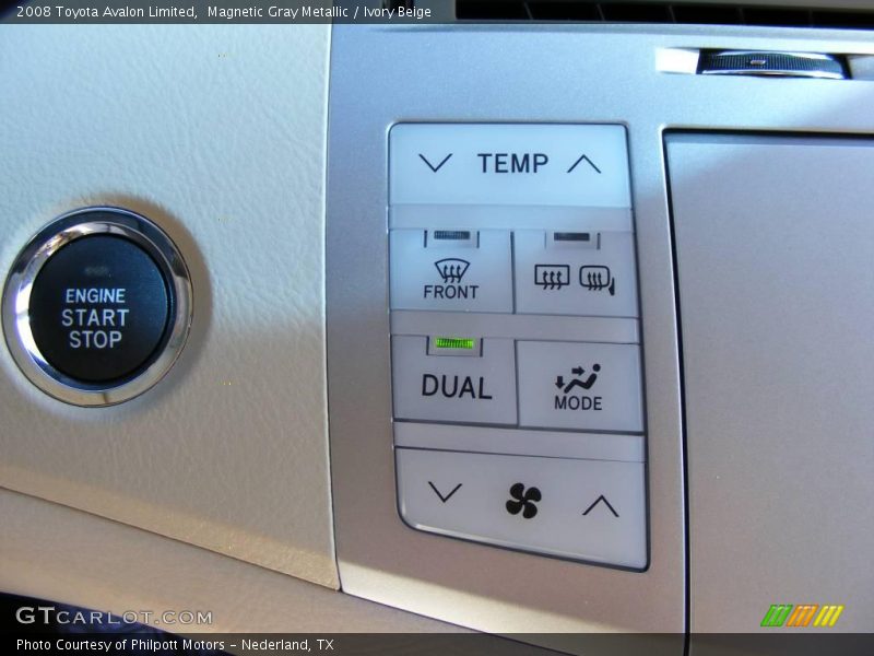 Magnetic Gray Metallic / Ivory Beige 2008 Toyota Avalon Limited
