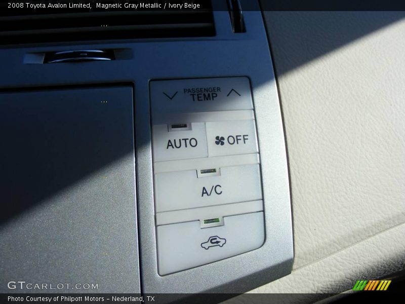 Magnetic Gray Metallic / Ivory Beige 2008 Toyota Avalon Limited