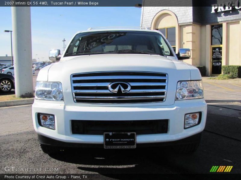 Tuscan Pearl / Willow Beige 2007 Infiniti QX 56 4WD