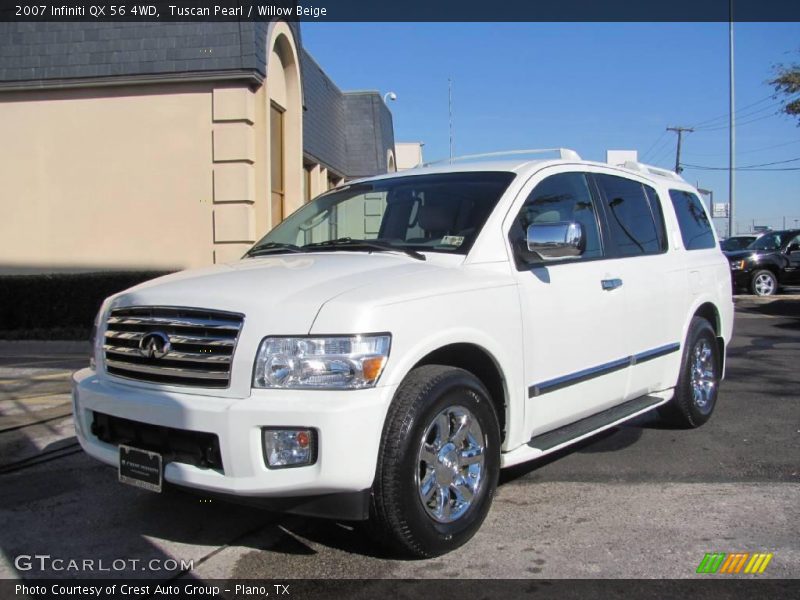 Tuscan Pearl / Willow Beige 2007 Infiniti QX 56 4WD