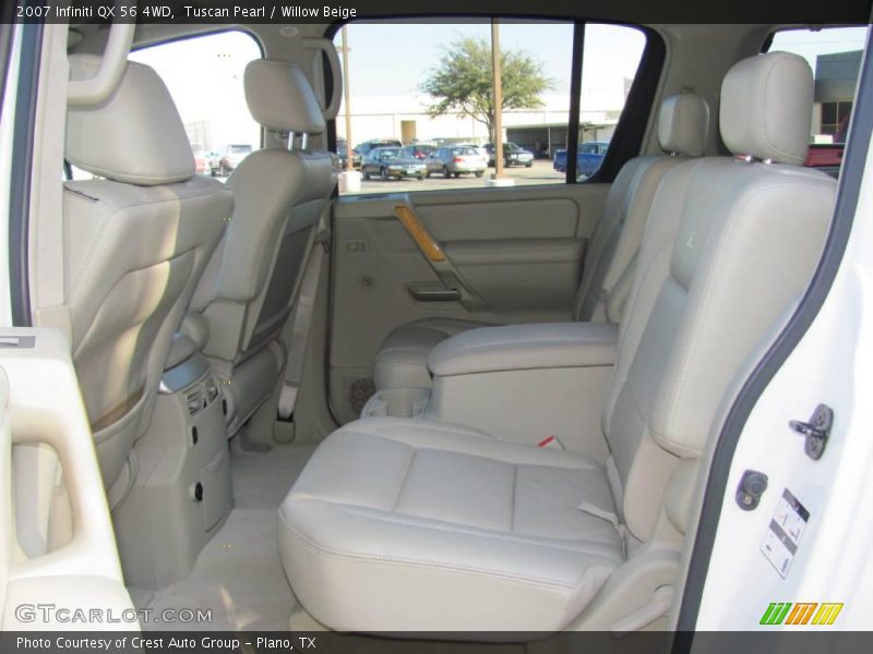 Tuscan Pearl / Willow Beige 2007 Infiniti QX 56 4WD