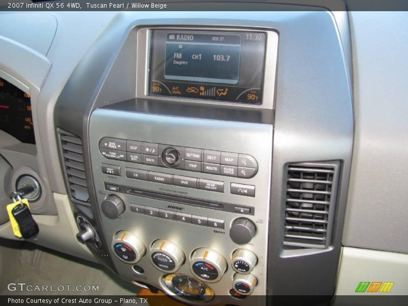 Tuscan Pearl / Willow Beige 2007 Infiniti QX 56 4WD