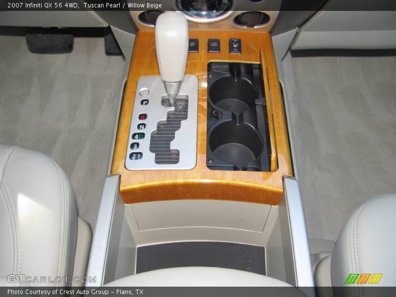 Tuscan Pearl / Willow Beige 2007 Infiniti QX 56 4WD