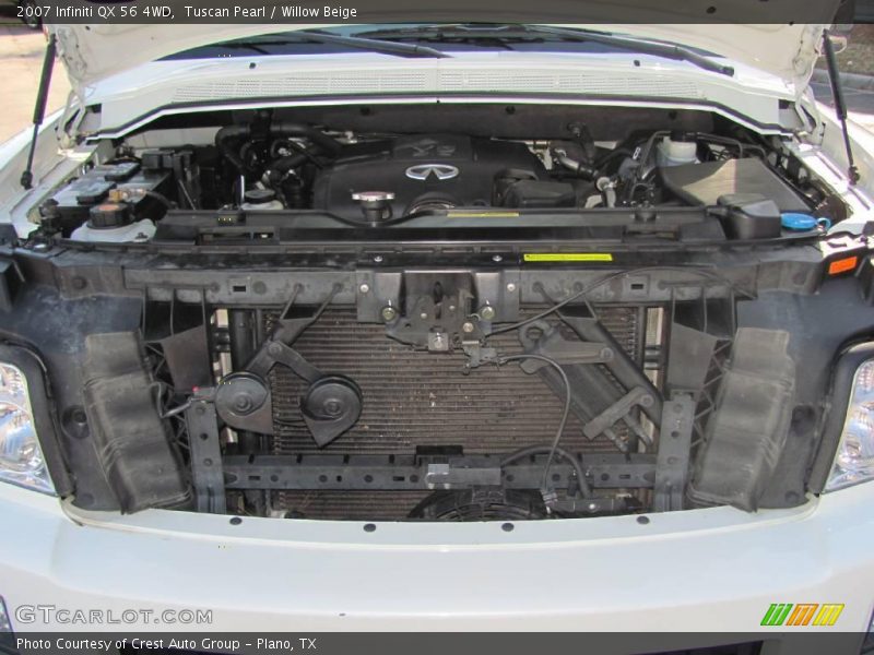 Tuscan Pearl / Willow Beige 2007 Infiniti QX 56 4WD