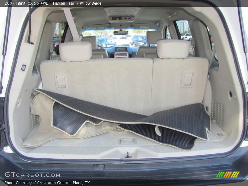 Tuscan Pearl / Willow Beige 2007 Infiniti QX 56 4WD