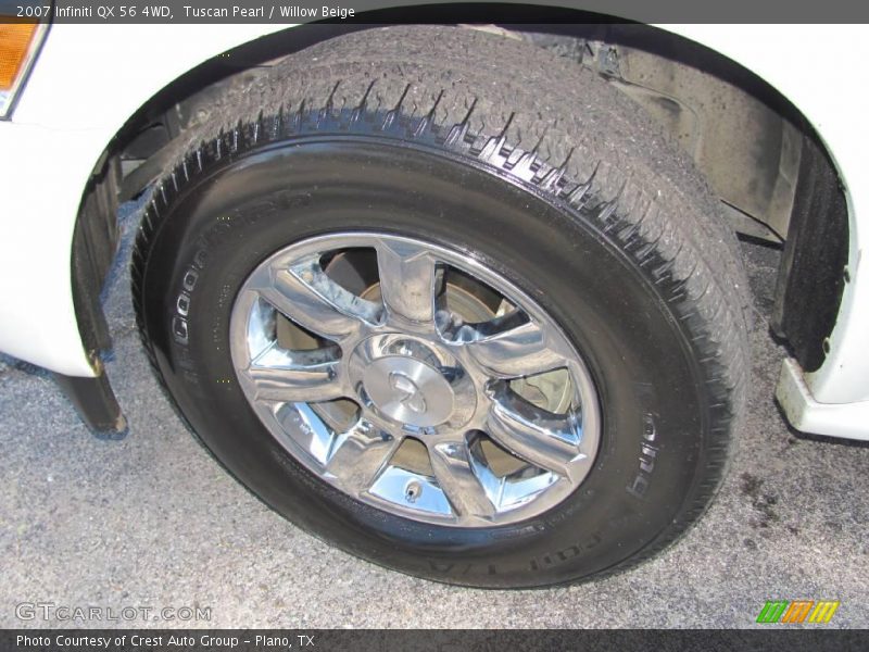 Tuscan Pearl / Willow Beige 2007 Infiniti QX 56 4WD